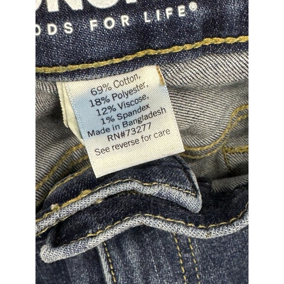 Sonoma The Everyday Jean Relaxed Straight Leg 32/34 Medium Wash Mid Rise Jeans - Picture 4 of 9